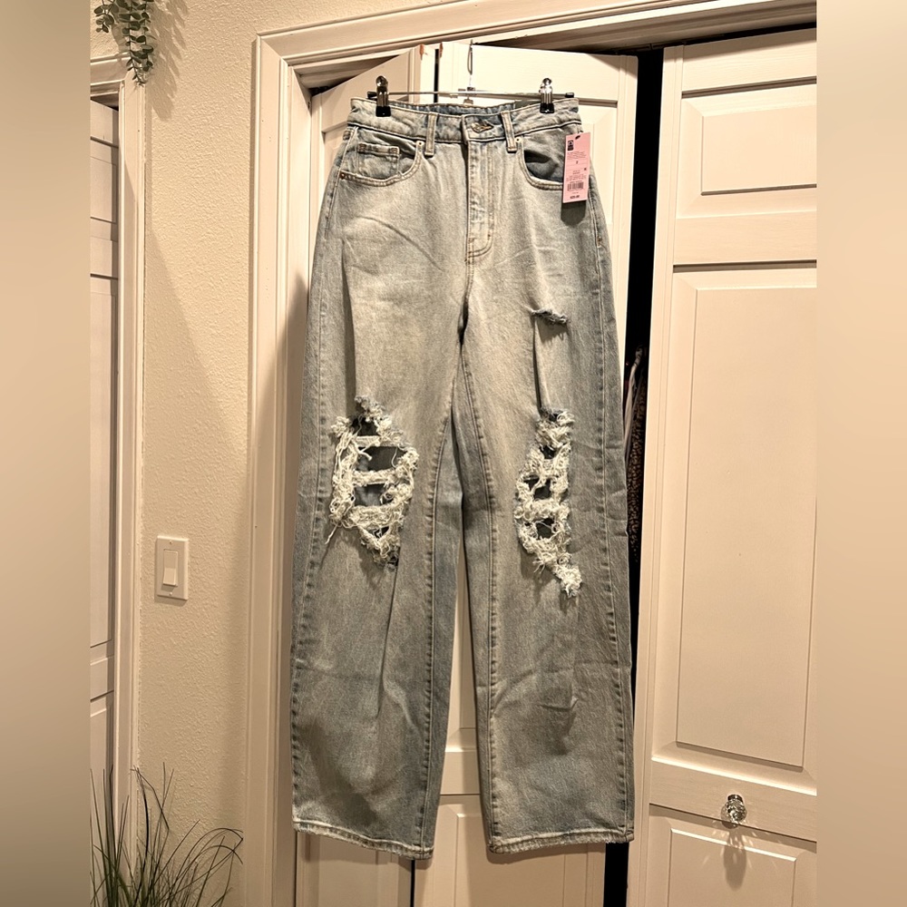 Super High-Rise Baggy Jean